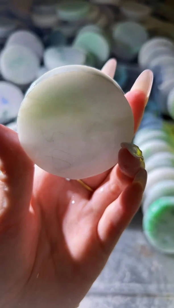 翡翠未镶嵌颈饰翡翠A货小蒋3