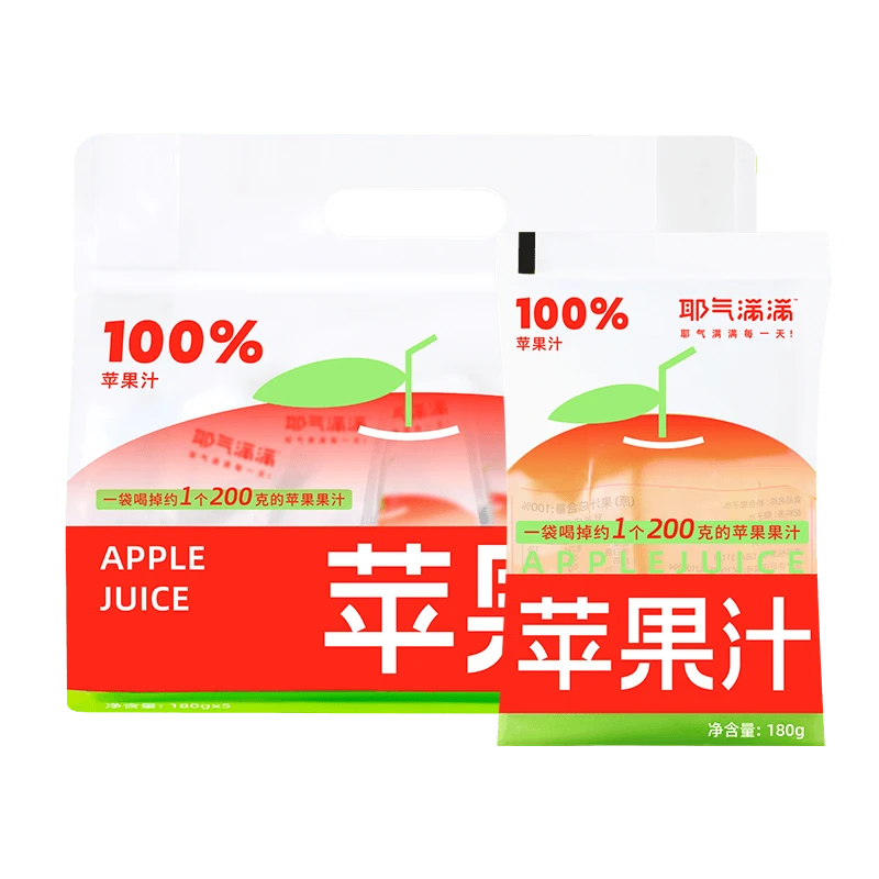 耶气满满 苹果汁 180ml*5