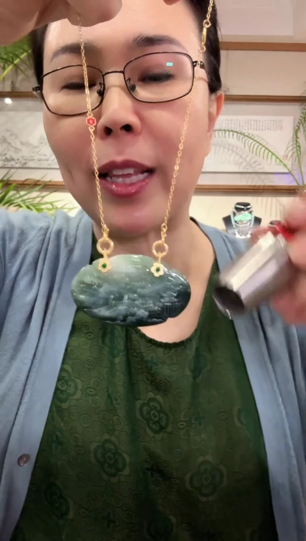 【闪购商品】翡翠颈饰未镶嵌国风