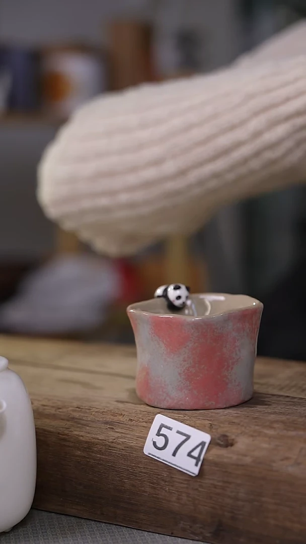 【闪购商品】瓷片趴趴熊系列·设计师贰渔手作