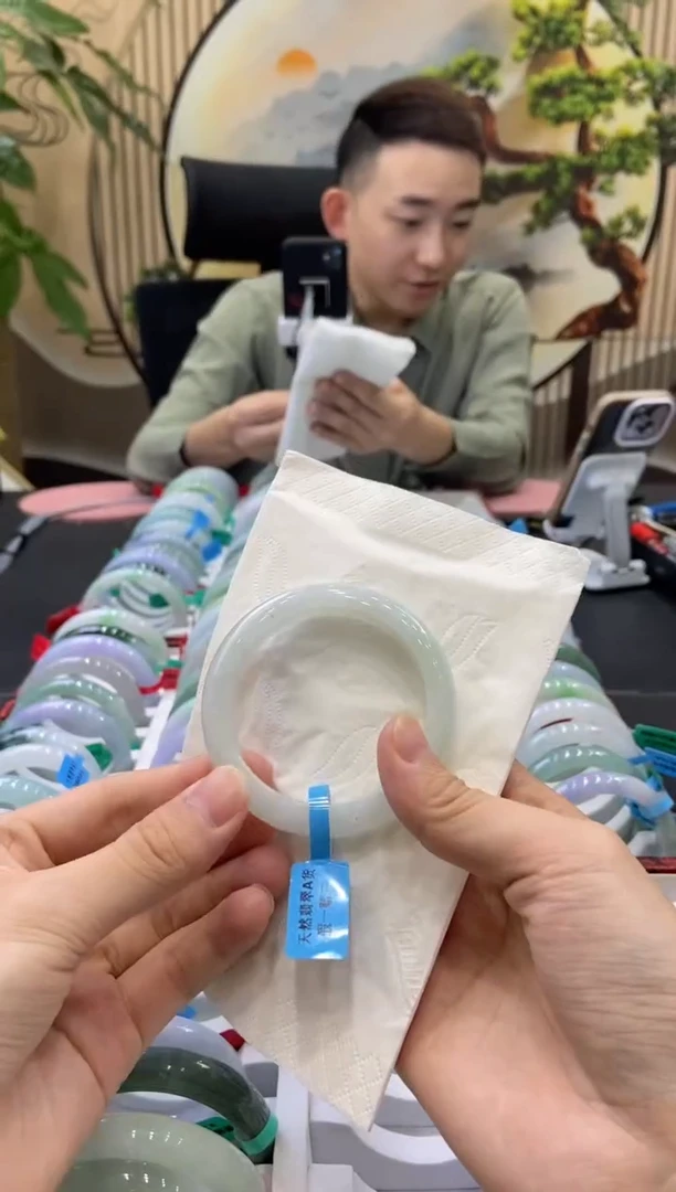 未镶嵌手镯翡翠5023