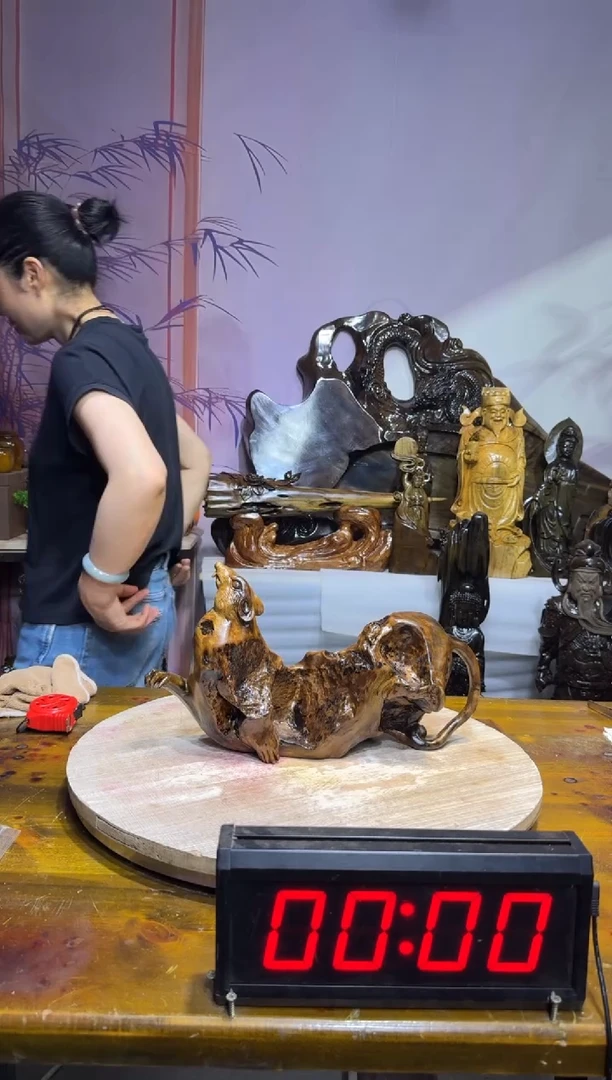 金丝楠金丝楠木雕刻摆件