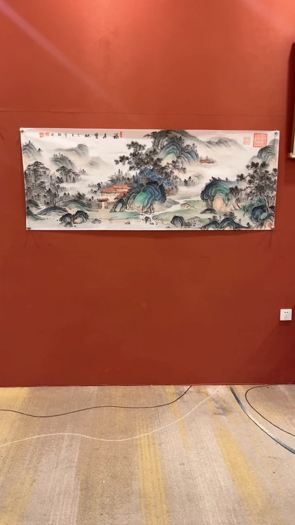 国画谢瑞新作品