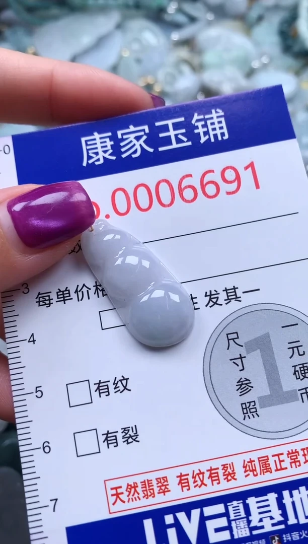 颈饰未镶嵌翡翠6691