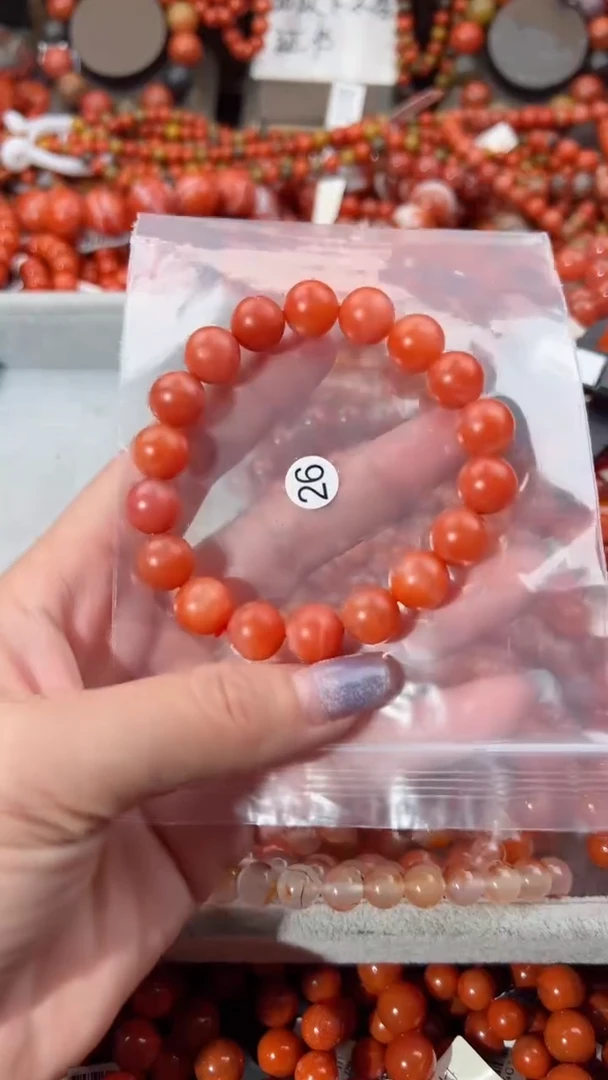 【闪购商品】南红玛瑙手串未镶嵌10+