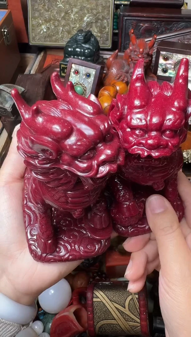 天然辰砂主播推荐：一物一拍，讲解为准！