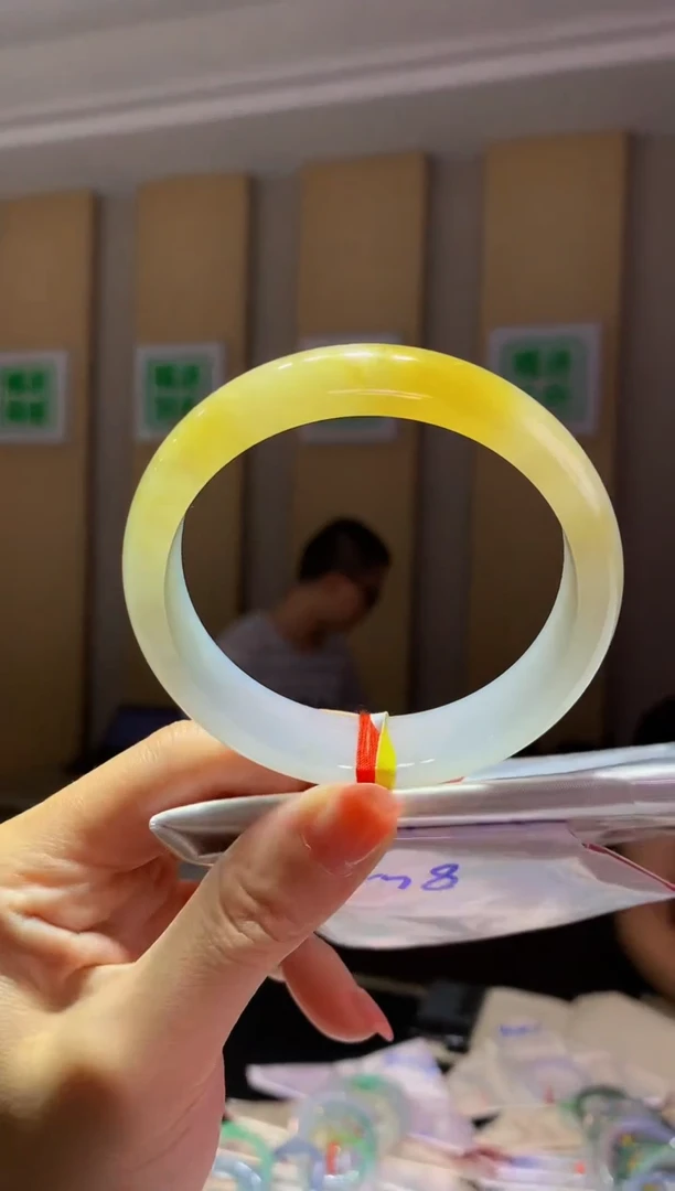 未镶嵌手镯翡翠-C129 圈口59.7 全款8万 定金2万