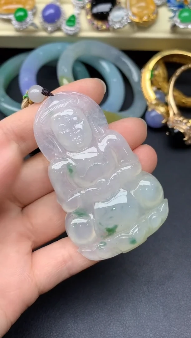 颈饰未镶嵌翡翠151-雪姐翡翠天天见