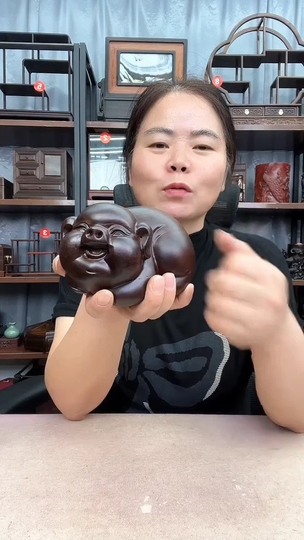 鸡翅木类端景台大猪