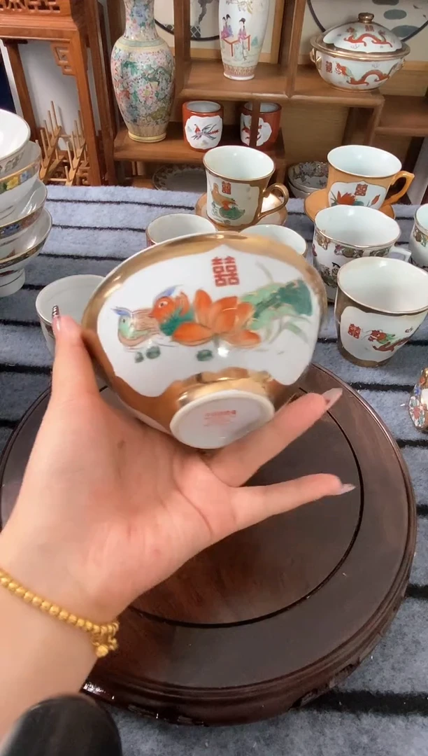 其他微瑕景德镇厂瓷摆件单件