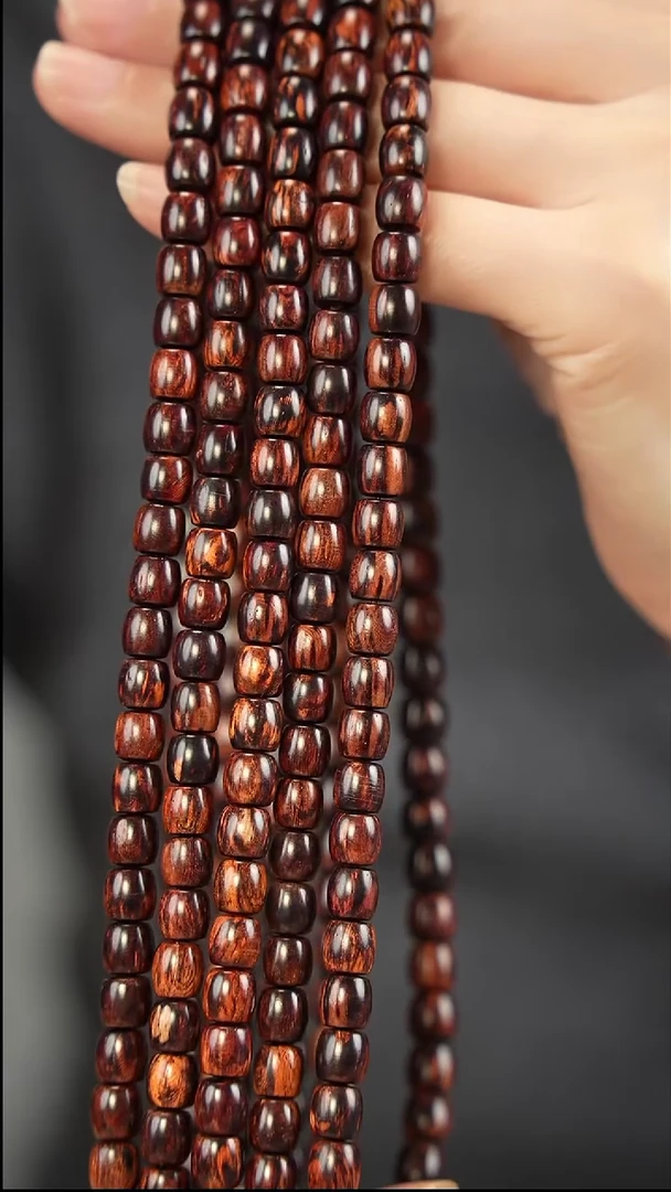 降真香手串/手链红降7x7直切锁骨链-260瑕疵多样性随机发一串