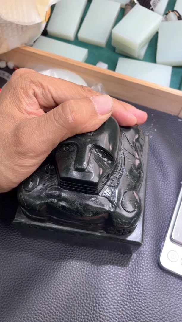 未镶嵌和田玉挂件雨*️摆件
