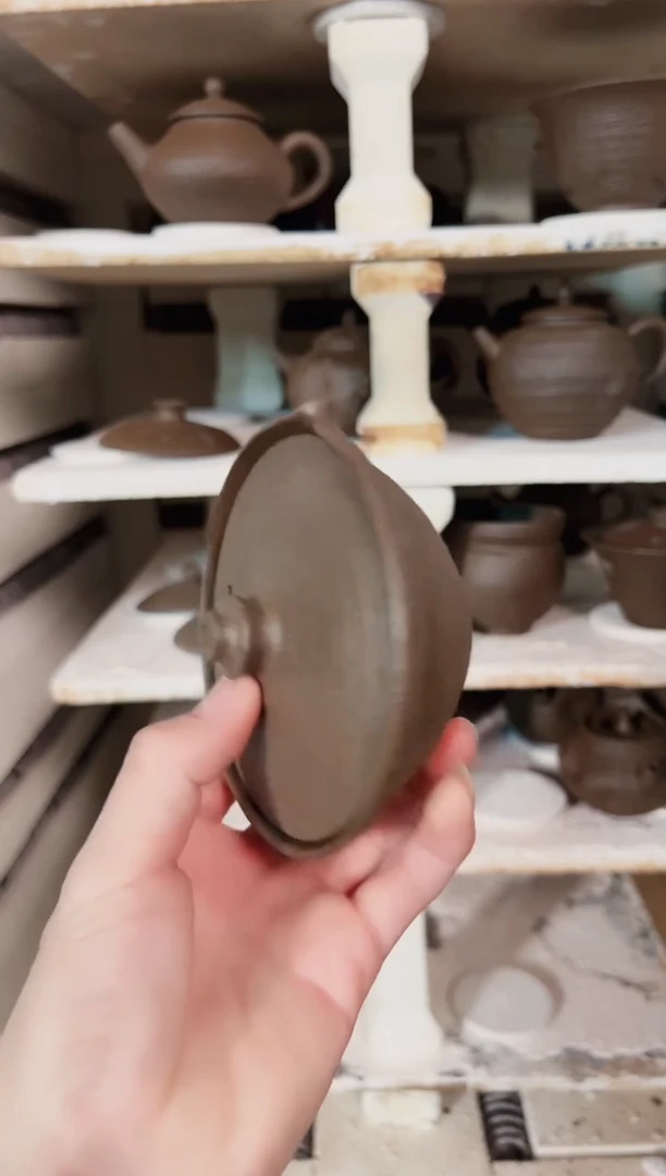 【闪购商品】冰碛岩陶制手工盖碗