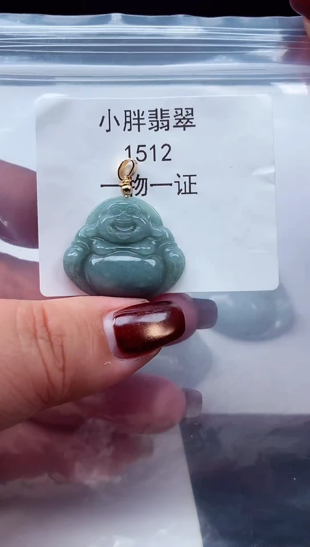 颈饰未镶嵌翡翠缅甸天然A货翡翠1512