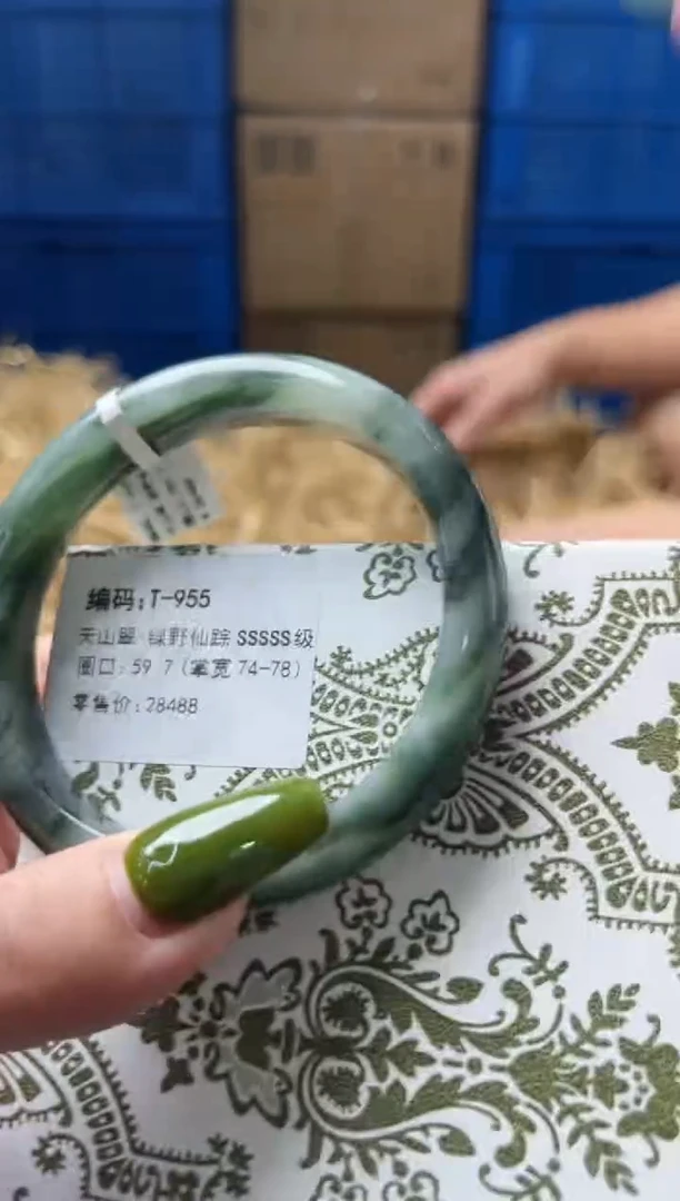 未镶嵌手镯石英质玉T955