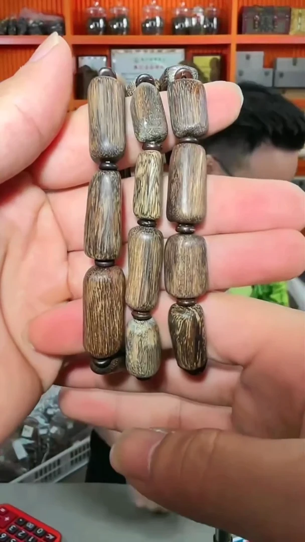 沉香手串174号单圈多样性发一