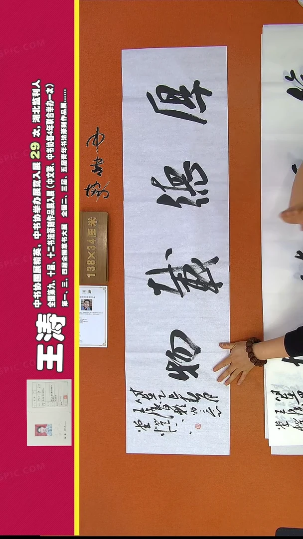 【闪购商品】书法101王涛书法作品