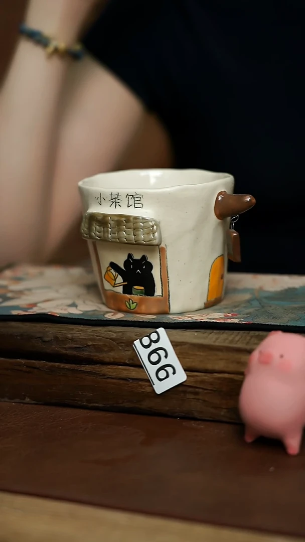 喵喵设计师 咖啡杯