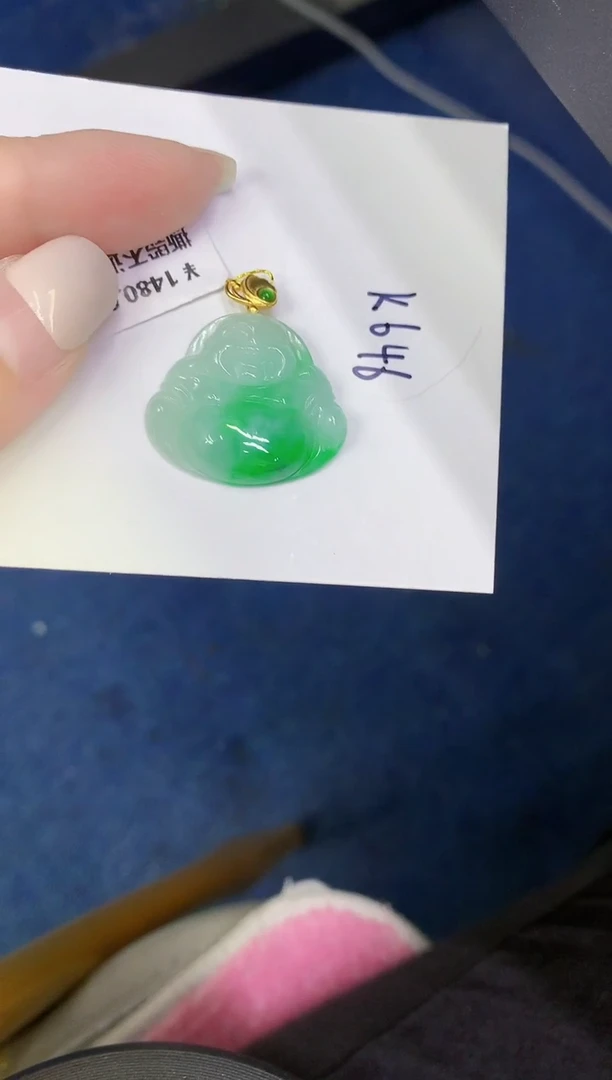 颈饰未镶嵌翡翠缅甸天然翡翠A货