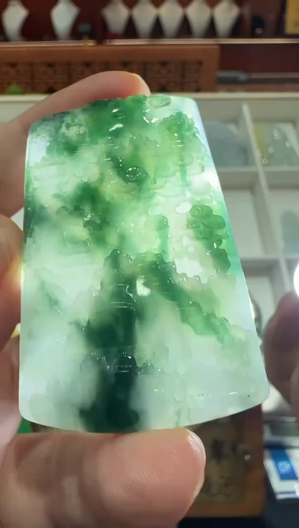 未镶嵌挂件翡翠A货翡翠多样性孤品