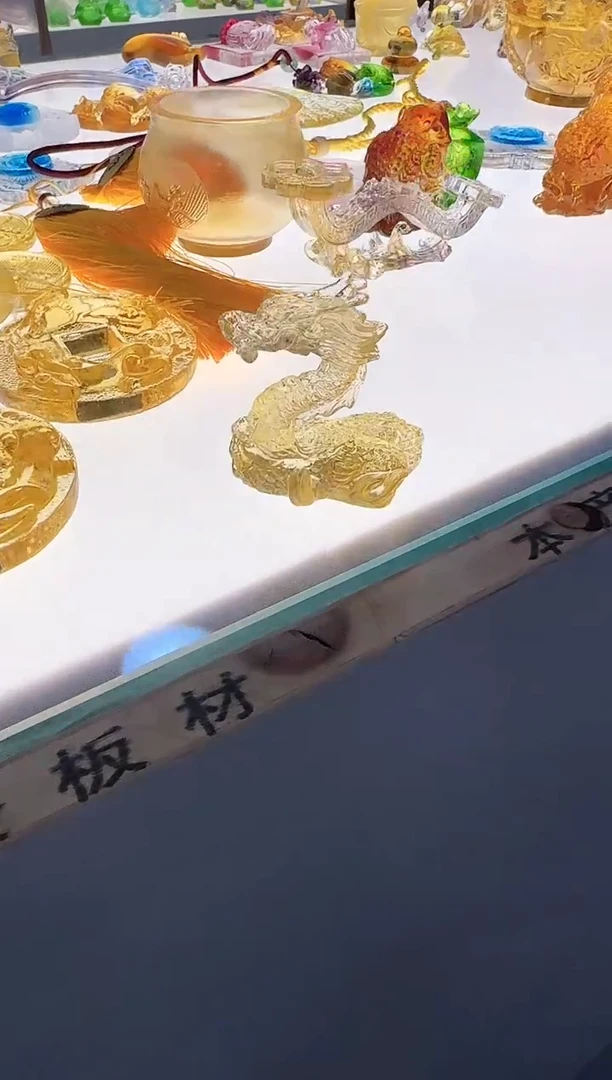 手工艺品琉璃小龙茶宠