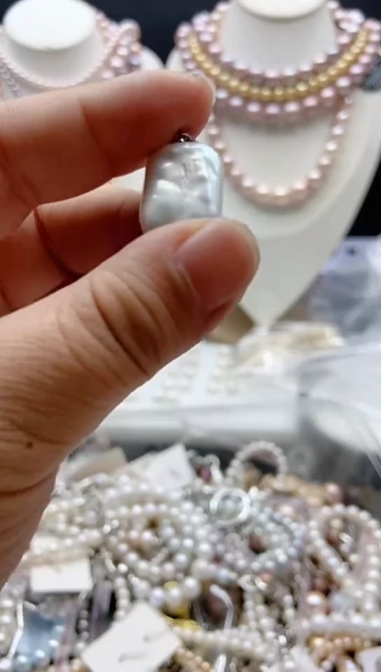 淡水珍珠未镶嵌颈饰1