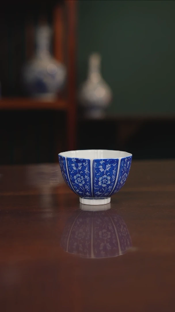 晓月窑青花高端茶具