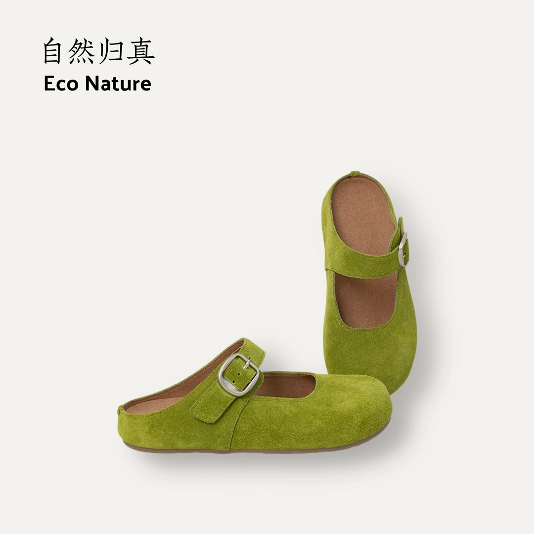 超好穿普普私鞋~牛猄皮时尚百搭单鞋326031