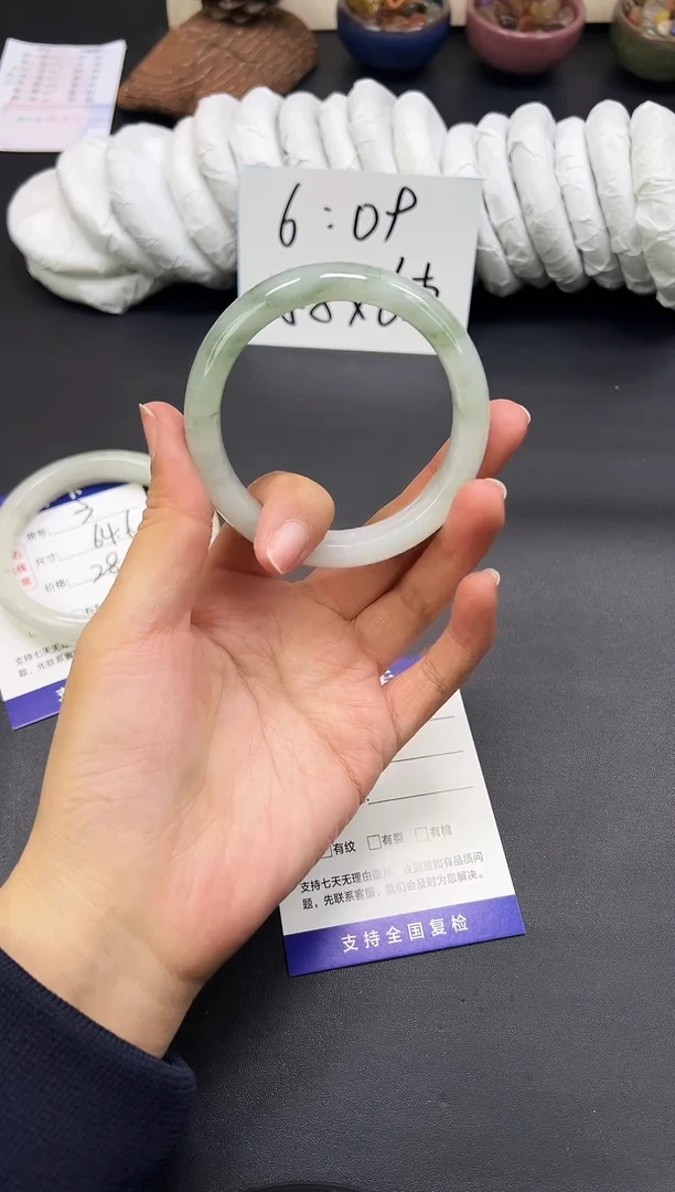 未镶嵌手镯石英质玉A4-57`58`59