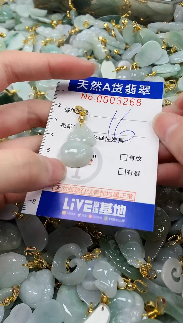 颈饰未镶嵌翡翠纯天然a货翡翠