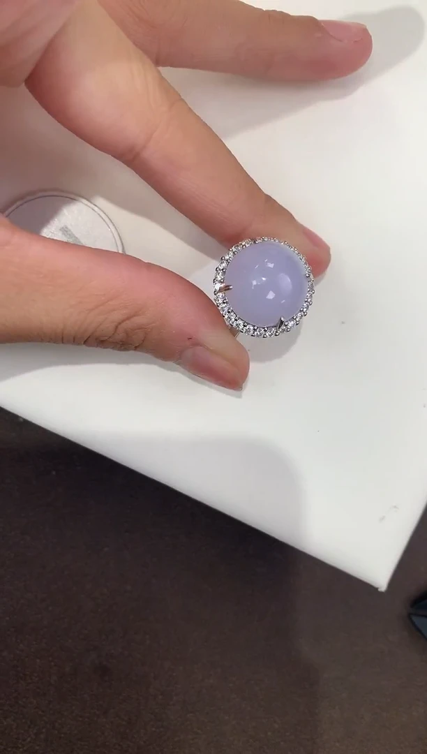 颈饰银S925镶嵌翡翠天然缅甸A货翡翠