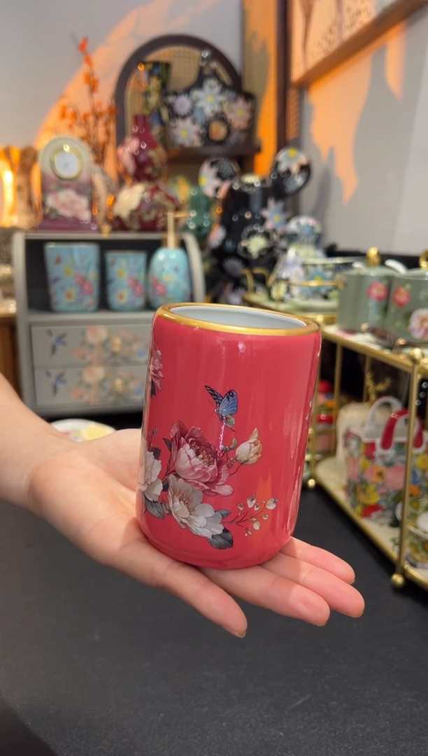 外贸手工陶瓷铁艺家居百货