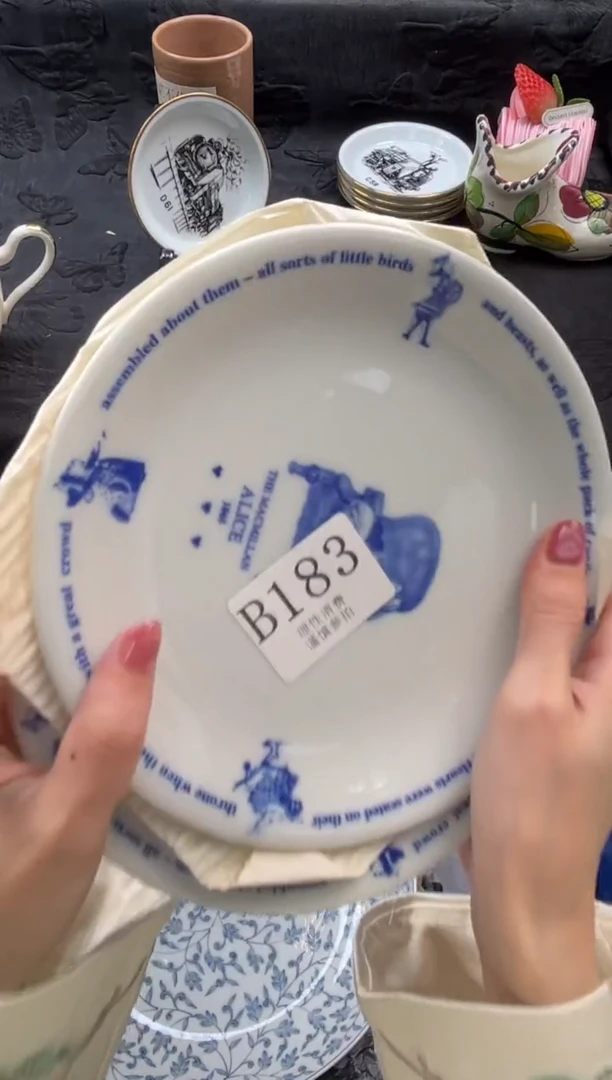 瓷片鱼*走       B183
