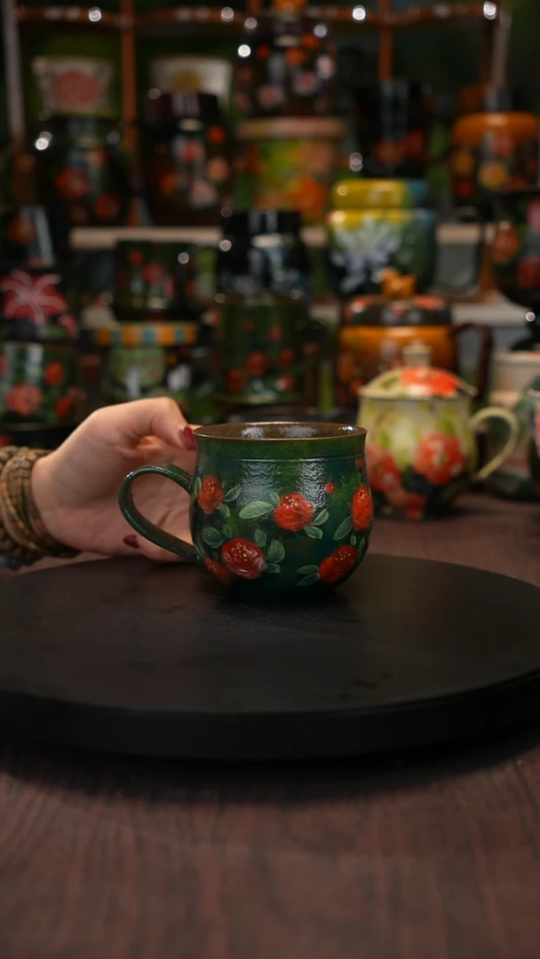 油画釉下 彩手绘