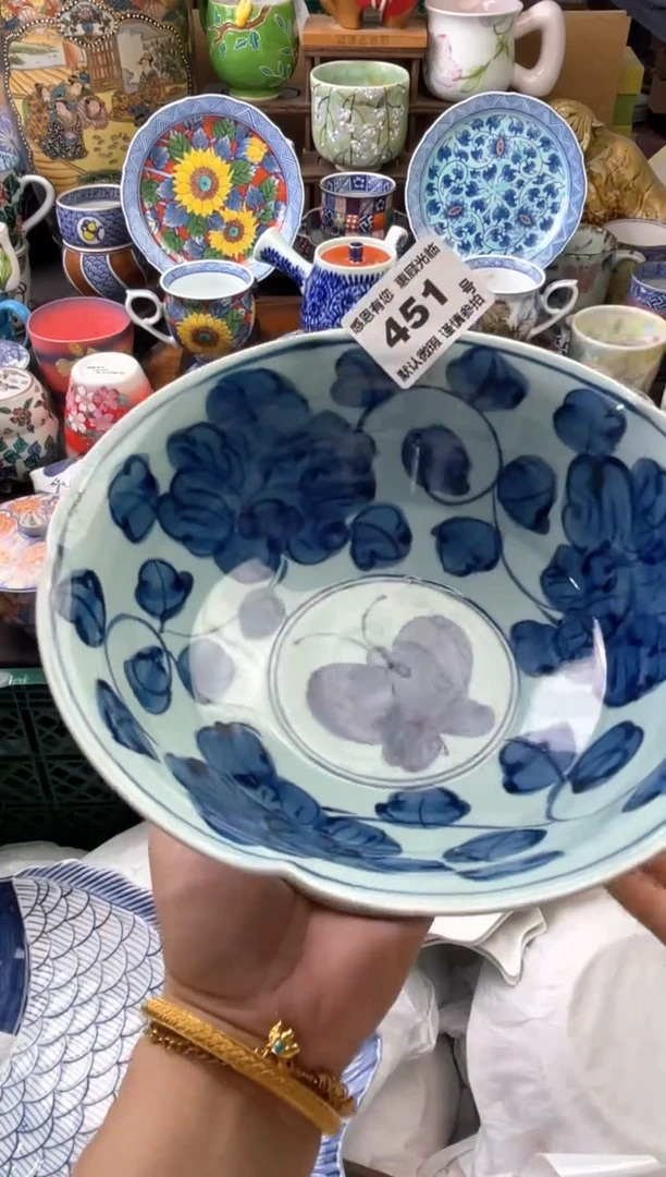 瓷片善*451号六六工艺品瓷器