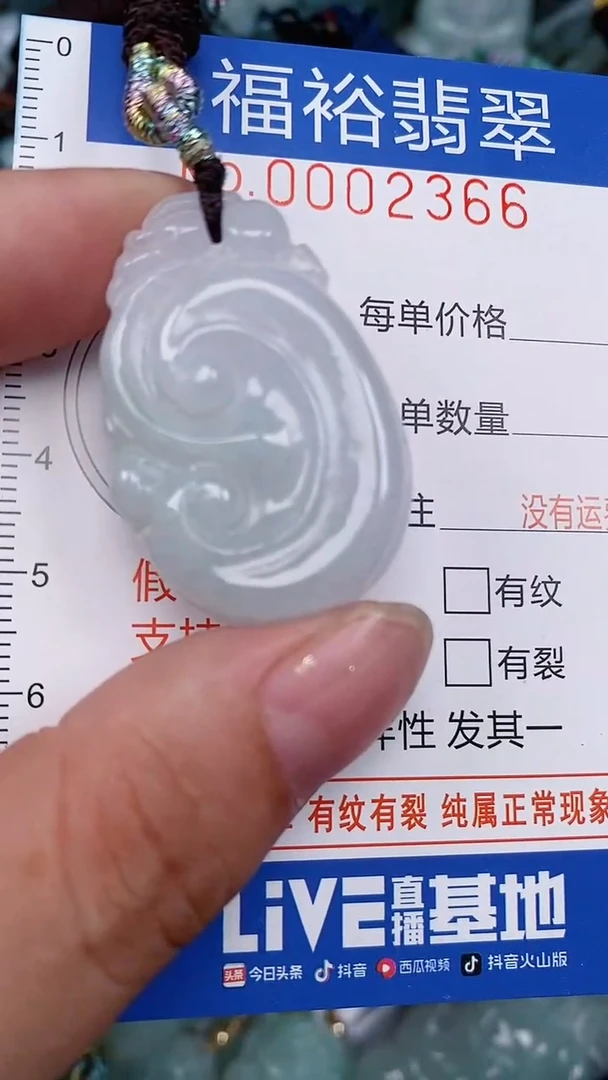 翡翠未镶嵌颈饰...0002366