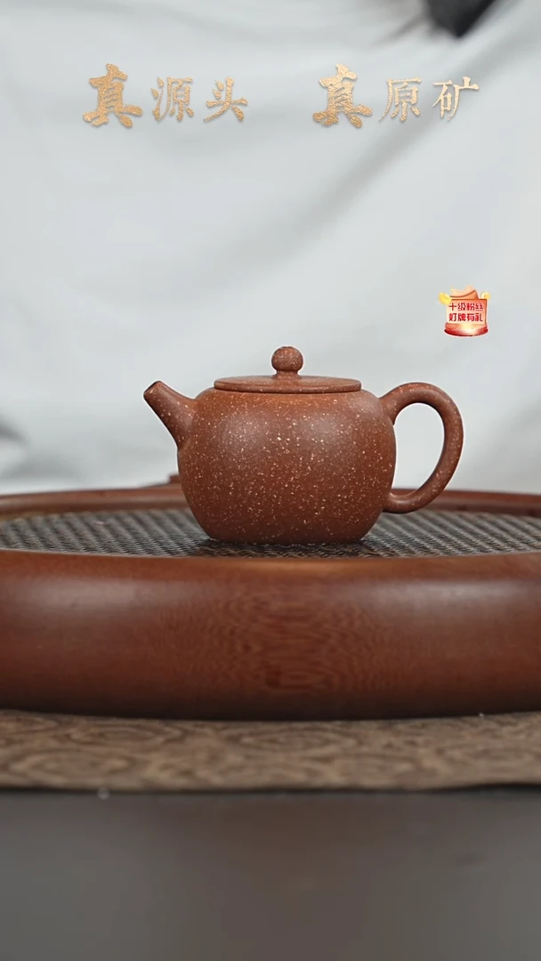 茶壶紫砂26a29共生矿明式小品130cc