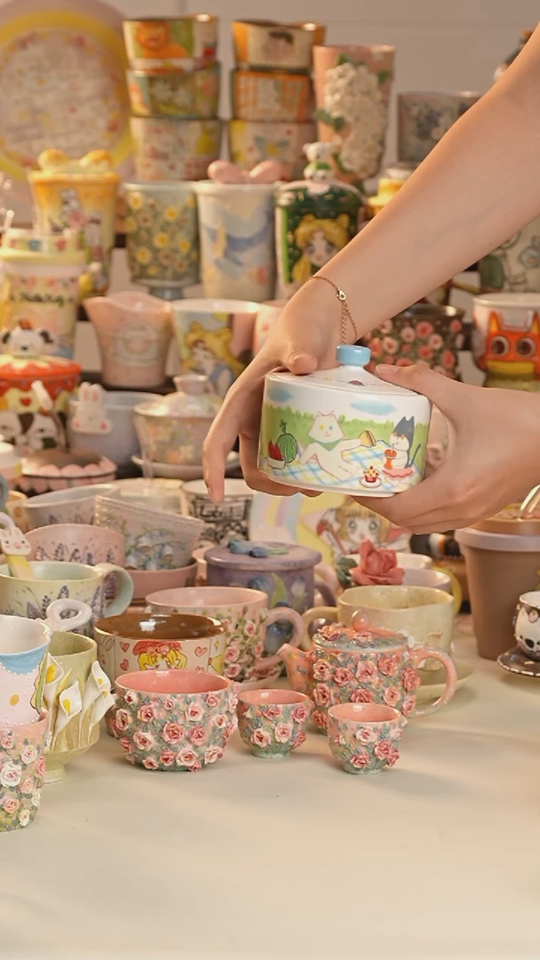 其他景德镇釉下彩手绘设计师款陶瓷