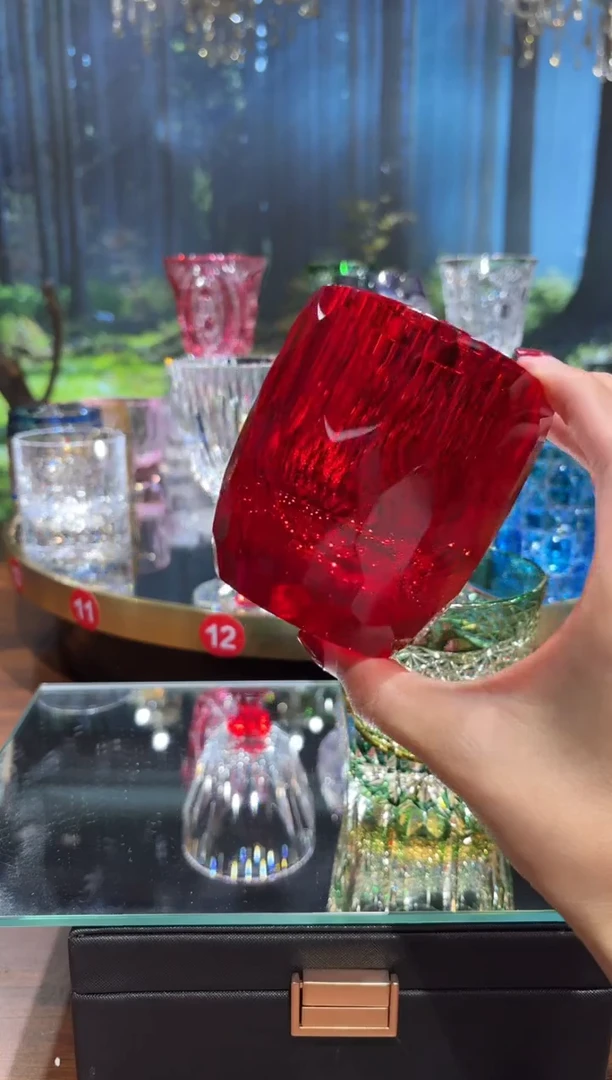 【闪购商品】直播间单只 红色钻杯