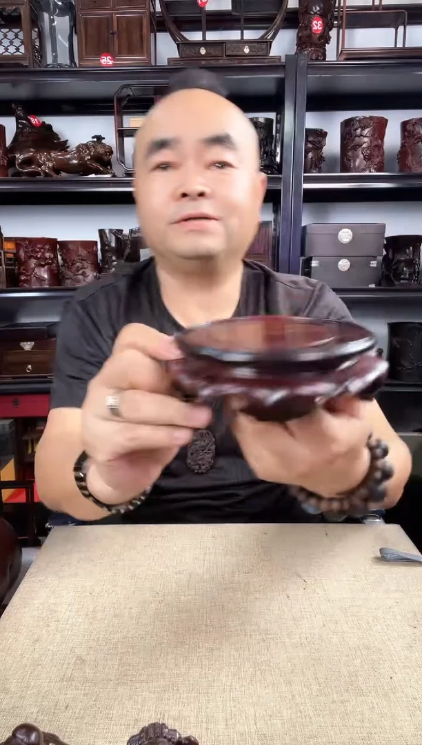 木42瑕疵老李红木工艺品