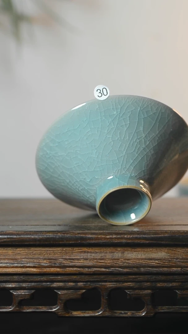 30号全品斗笠杯清凉寺汝瓷