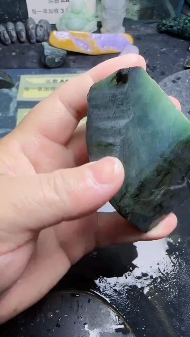 翡翠挂件未镶嵌天然翡翠124