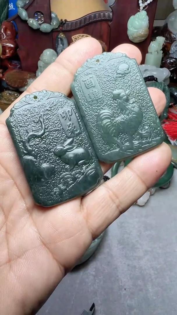 【闪购商品】和田玉挂件未镶嵌2