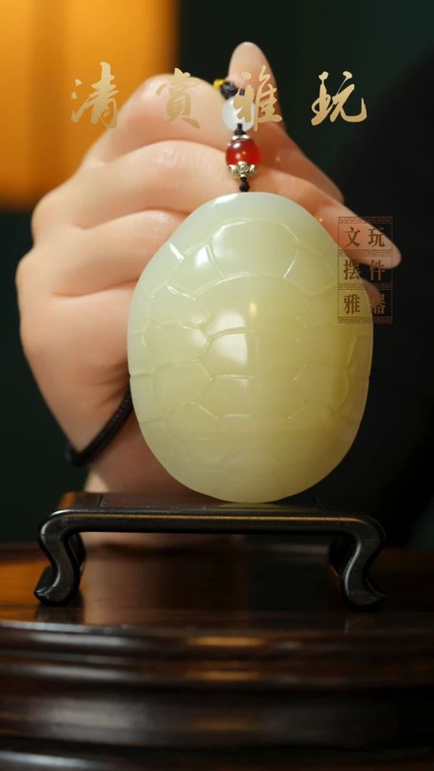 玉《富甲天下》手把件摆件
