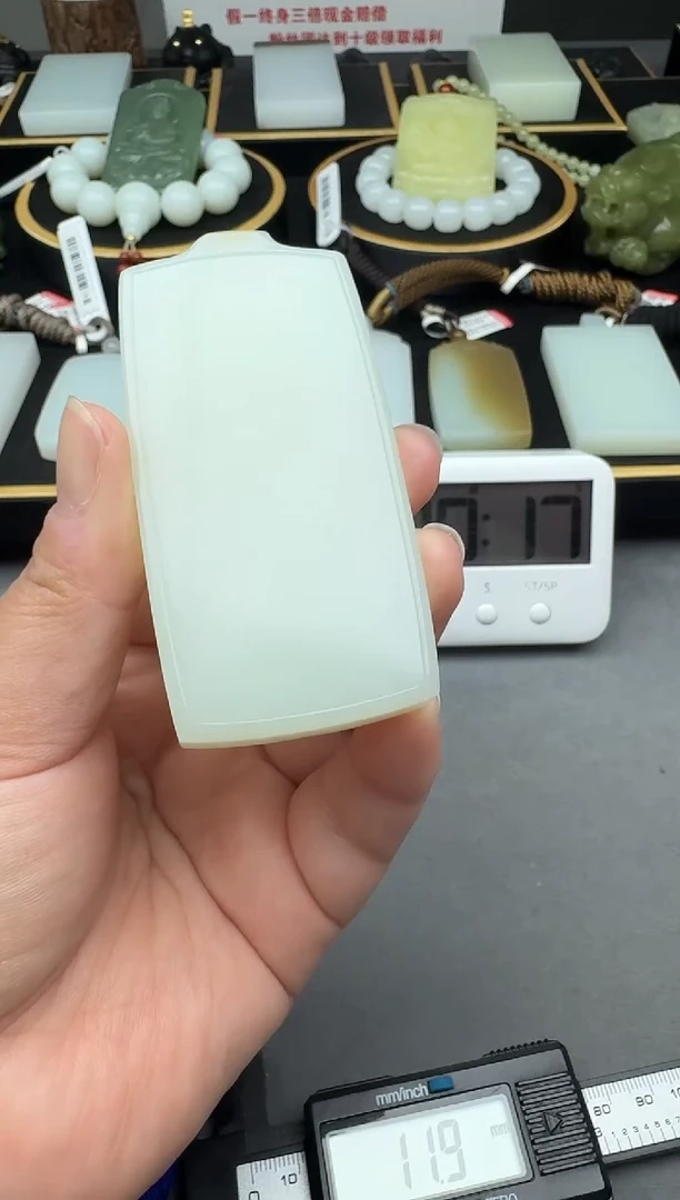 颈饰未镶嵌和田玉4