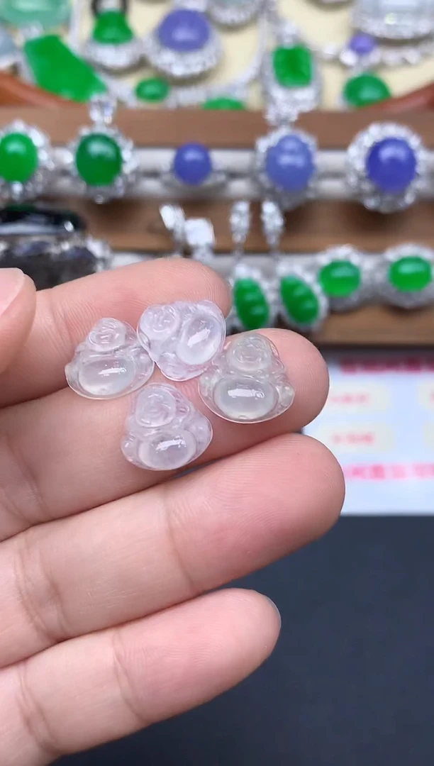 颈饰未镶嵌翡翠219-中国好珍宝