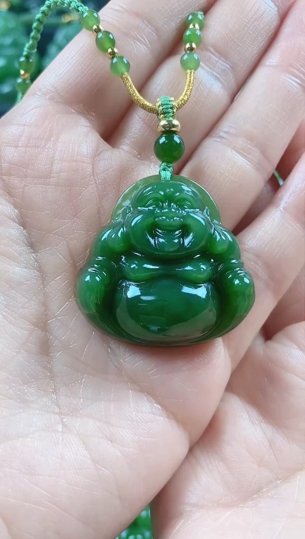 【闪购商品】和田玉吊坠(赠链)未镶嵌佛公