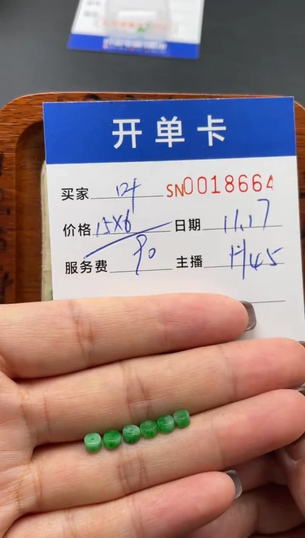 颈饰未镶嵌翡翠叶**禾00018664