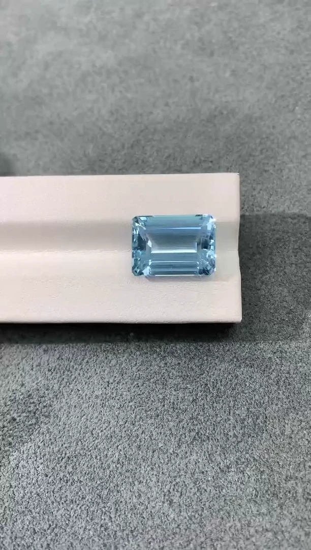 裸石海蓝宝石超级圣玛丽亚色 11.45CT
