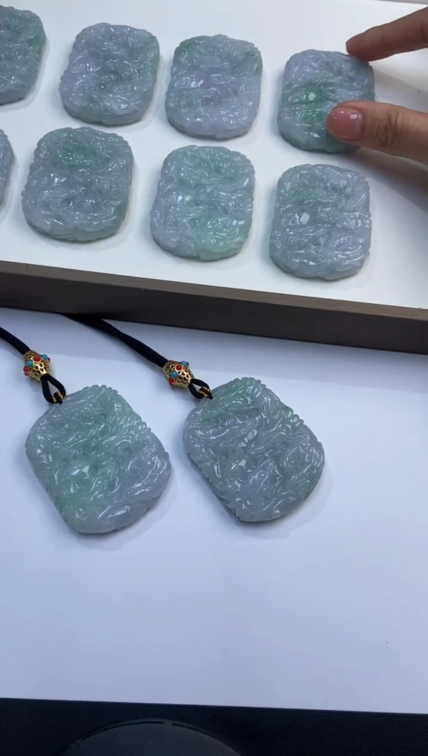 颈饰未镶嵌翡翠金****g370932/翡翠龙牌   多样性一件发